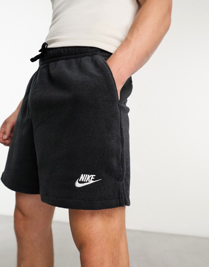 nike towelling shorts