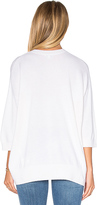 Thumbnail for your product : Vince 3/4 Sleeve Cashmere Pullover