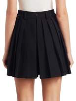 Thumbnail for your product : RED Valentino MIcro Pleated Shorts
