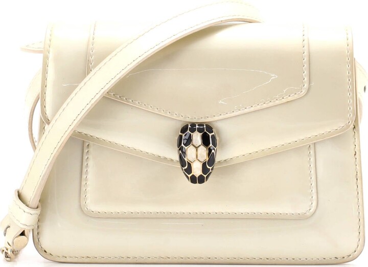 Bvlgari Serpenti Forever Shoulder Bag Patent Mini