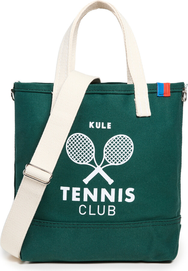 Convertible Stripe Tennis Tote: Women's Designer Tote Bags