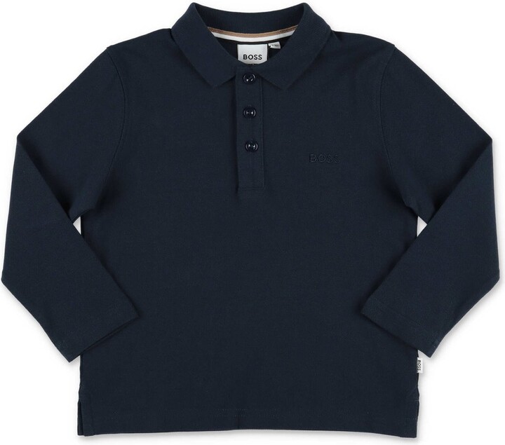Cotton for 8-13 Years GULLIVER Teen Boy Longsleeve Polo Casual Long Sleeve Button Print Colour Grey Khaki 
