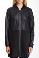 Thumbnail for your product : Elie Tahari Shelby Lamb Leather Coat
