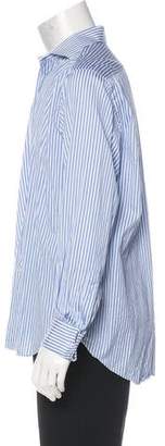 Etro Striped French Cuff Shirt