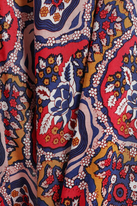 Antik Batik Sam Layered Printed Voile Maxi Dress
