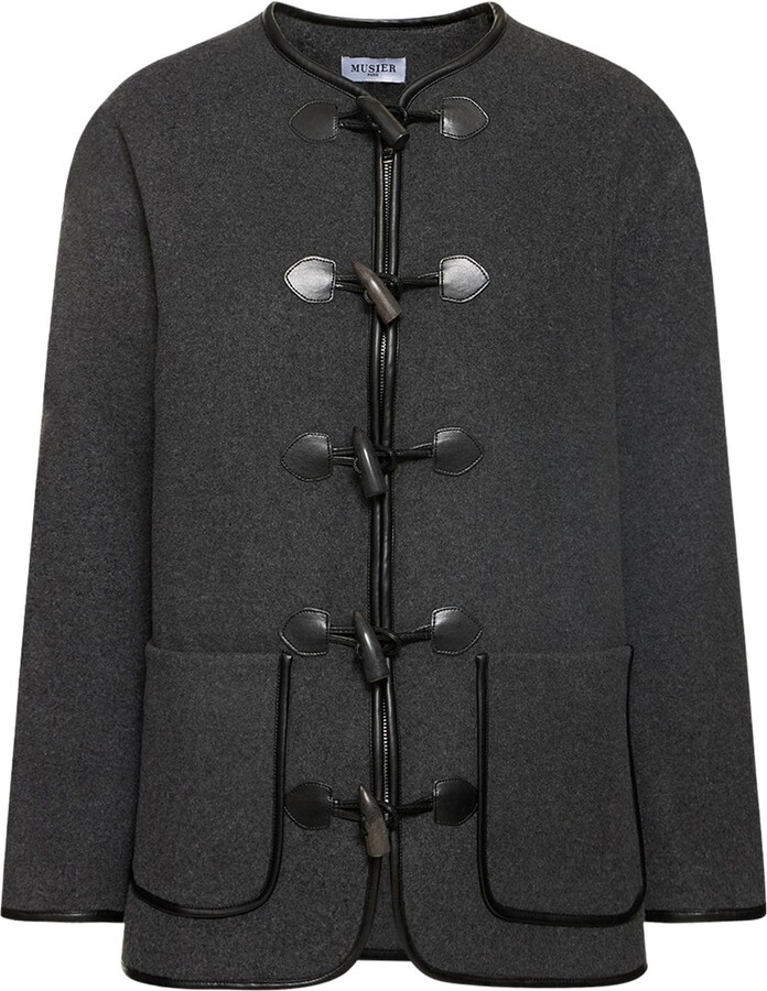 MUSIER PARIS Samos wool blend coat - ShopStyle
