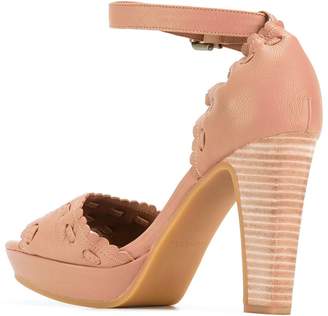 See by Chloe scalloped detail sandals