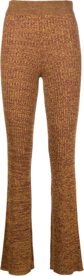 Lindex merino wool base layer leggings in brown heather - ShopStyle