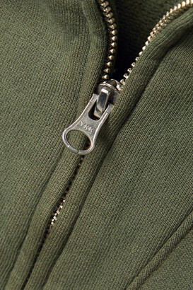 Nili Lotan Bentley Cotton-jersey Sweatshirt - Green