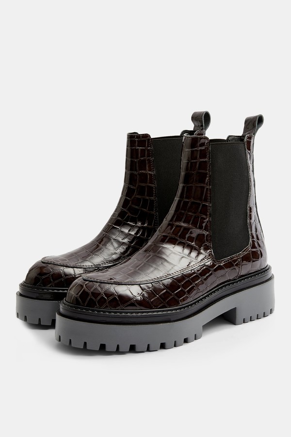 topshop crocodile boots