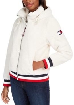 Tommy jeans sherpa hoodie clearance