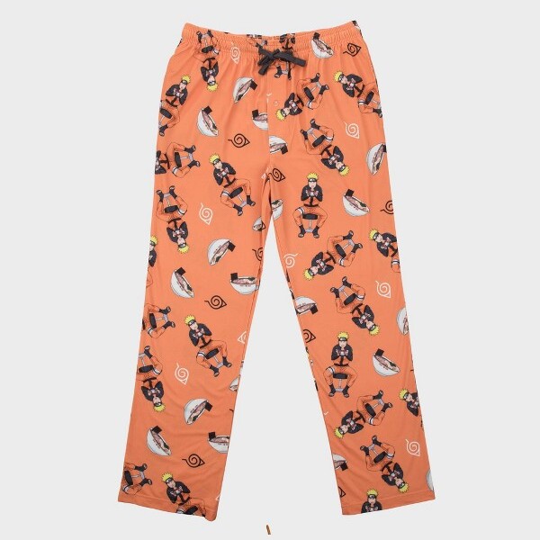 Men' Naruto Knit Fictitiou Character Printed Pajama Pant - Orange L -  ShopStyle Bottoms