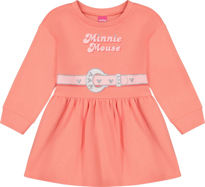 Minnie Mouse Toddler Girls Western Fleece Dress , Sizes 12 Months - 5T