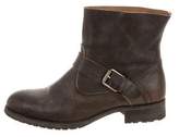 Thumbnail for your product : NDC Distressed Round-Toe Booties