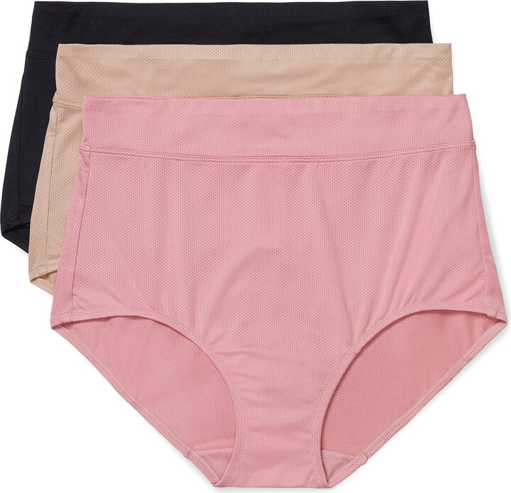 Warners Blissful Benefits Breathable Brief 3Pk