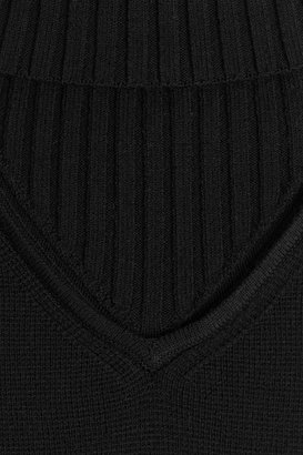 Theory Wool Turtleneck Sweater Dress