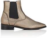 Thumbnail for your product : Barneys New York WOMEN'S METALLIC LEATHER CHELSEA BOOTS