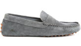 Thumbnail for your product : Lacoste Concours Grey Leather Loafers