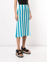 Thumbnail for your product : Sunnei Straight Striped Skirt