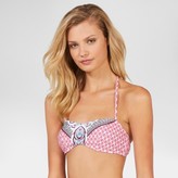Thumbnail for your product : MinkPink Women's Aztec Bralette Bikini Swim Top - Pink - Made by Resort