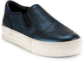 Thumbnail for your product : Ash Jungle Metallic Leather Platform Sneakers
