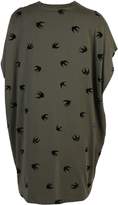 Thumbnail for your product : McQ Green Printed T-shirt Dress