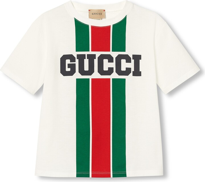 Gucci Kids Gg-Apple Print T-Shirt (0-36 Months) - ShopStyle