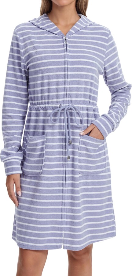 Womens Towelling Dressing Gown ShopStyle UK