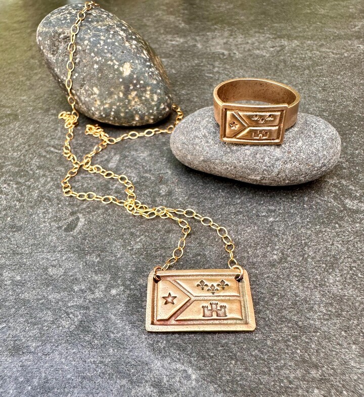 Etsy Acadiana Necklace