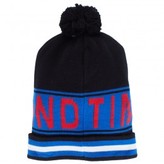 Thumbnail for your product : Timberland Kids Black Knit Pom Pom Hat