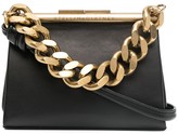 Thumbnail for your product : Stella McCartney Mini Chunky Chain Top-Handle Bag