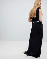 Thumbnail for your product : Dr. Denim Maxi Jersey Dress with Logo Belt