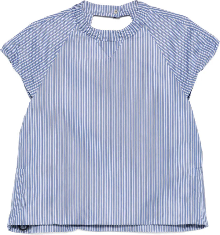 Sacai striped T-shirt