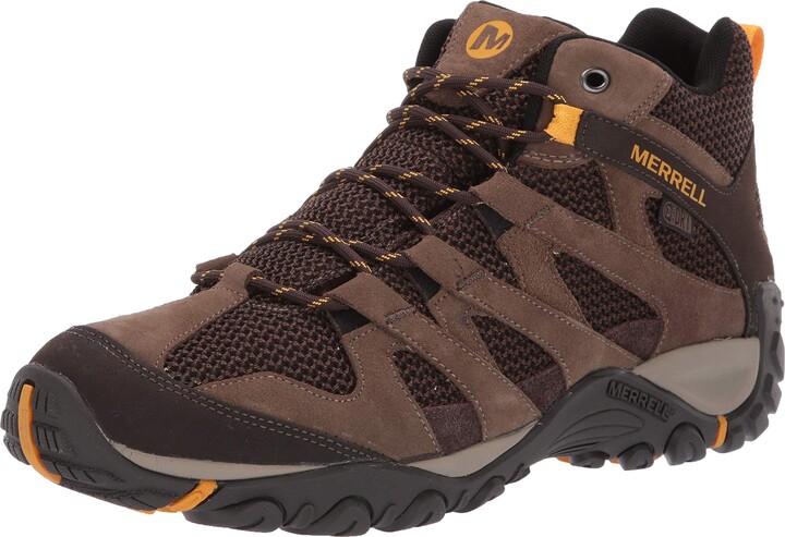 Merrell mens Alverstone Mid Waterproof Hiking Shoe - ShopStyle