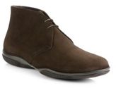 Thumbnail for your product : Prada Suede Laced Chukka Boots