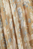 Thumbnail for your product : Zimmermann Asymmetric Belted Floral-print Silk-chiffon Skirt