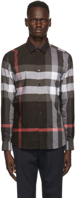 Burberry Check Shirt Men | Shop the world's largest collection of fashion |  ShopStyle