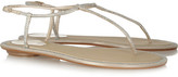 Thumbnail for your product : Rene Caovilla Crystal-embellished satin sandals