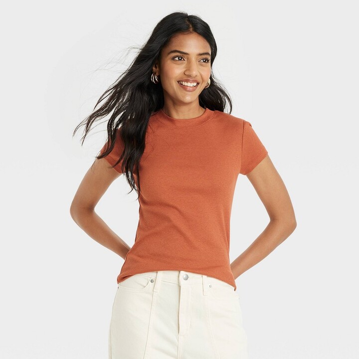 New Look T-Shirt Rabatt 84 % DAMEN Hemden & T-Shirts NO STYLE Orange 44 