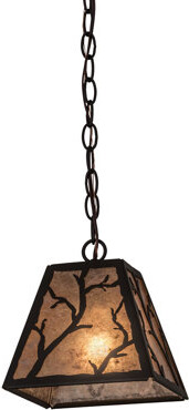 Millwood Pines Fairley 1 - Light Unique / Statement Geometric Pendant