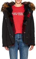 Thumbnail for your product : Barneys New York WOMEN'S FUR-TRIMMED & -LINED COTTON PARKA