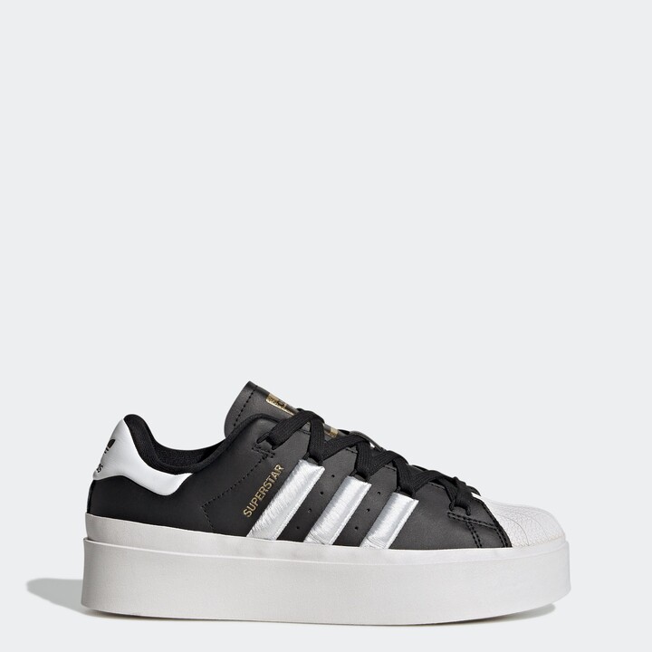 Womens Adidas Superstar Black And White | ShopStyle