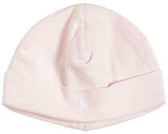 Ralph Lauren Logo Doubled Cotton Jersey Hat