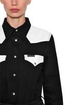 Thumbnail for your product : Calvin Klein Jeans Bicolor Cotton Denim Western Shirt
