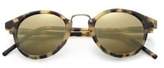 Thumbnail for your product : Kyme Frank 46mm Round Monel Bridge Sunglasses