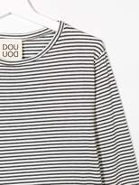 Thumbnail for your product : Douuod Kids longsleeved striped T-shirt