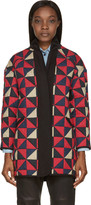 Thumbnail for your product : Etoile Isabel Marant Red Quilted Reversible Enid Coat
