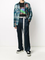 Thumbnail for your product : Off-White Elongated Straight-Leg Trousers
