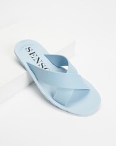 Thumbnail for your product : Senso Blue Flat Sandals - Franky