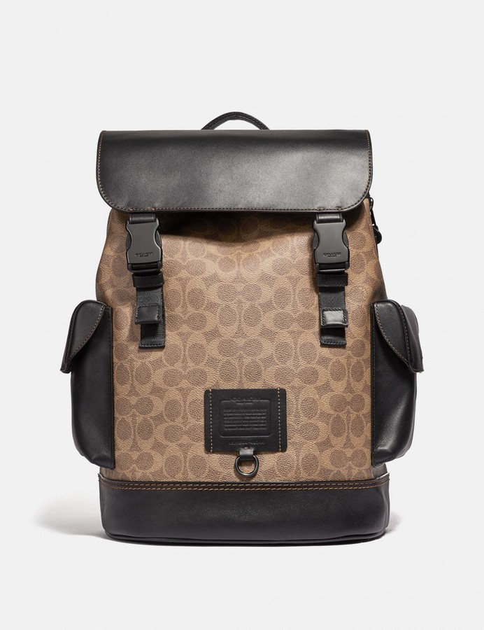 Coach Rivington Backpack In Signature Canvas - ShopStyle